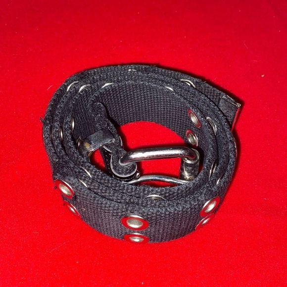 Mudd Vintage Retro Diner Pop Art Leather Belt XL Multicolor Y2K 50s‎ Kitsch Mudd | Accessories | Mudd White Belt Size M With Rivets  main image 4